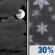 Tonight: Mostly Cloudy then Scattered Snow Showers