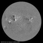 Latest SDO/HMI Magnetogram image of the Sun