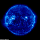 Click for time-lapse image of the sun